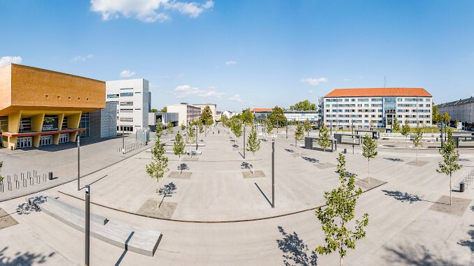 TU Chemnitz Campus Panorama