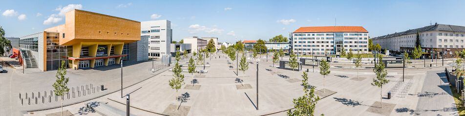 TU Chemnitz Campus Panorama
