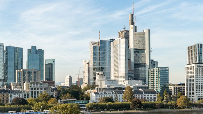 Skyline der Stadt Wiesbaden
