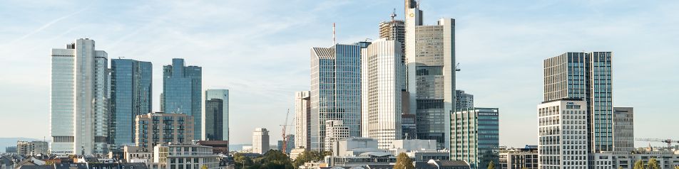 Skyline der Stadt Wiesbaden