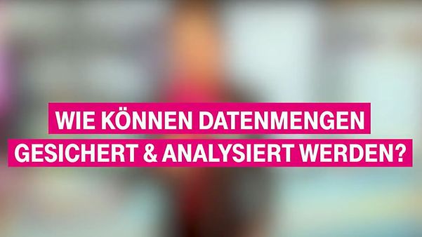 extgrafik mit der Frage: ‚Wie können Datenmengen gesichert und analysiert werden?