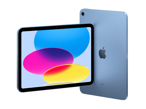 ipad in blau
