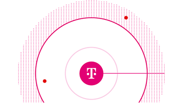 Circular graphic illustrating mobile protection and safety