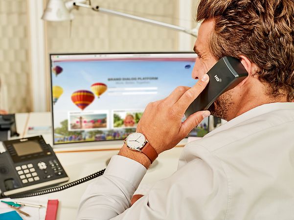 Landline call billed via XRechnung